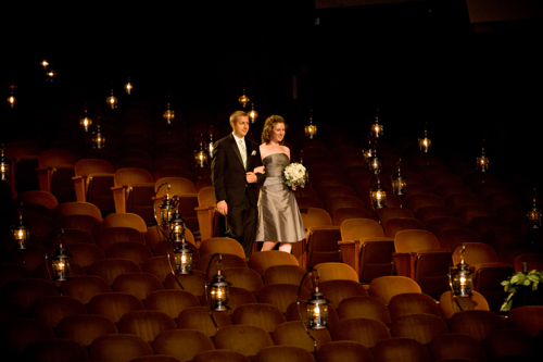 Taper wedding aisle, lanterns, bridesmaid.jpg